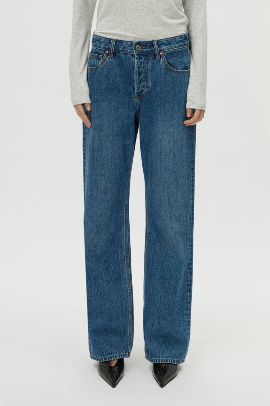Rune Denim Jean Dark Classic Blue - Image 4