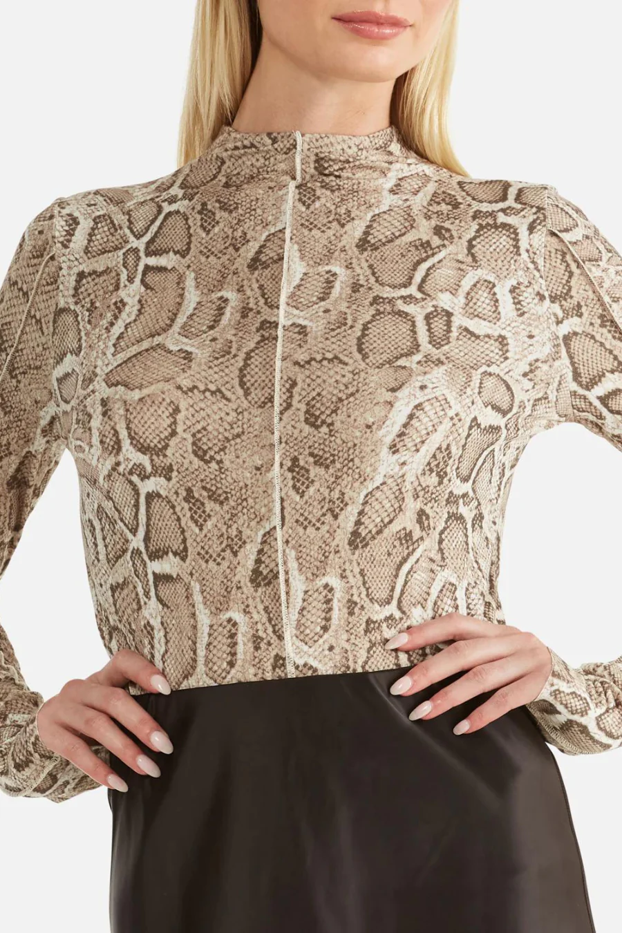 Sadie Top Snakeskin - Image 3