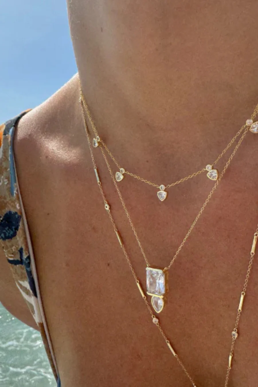 Shaker Necklace Gold - Image 2