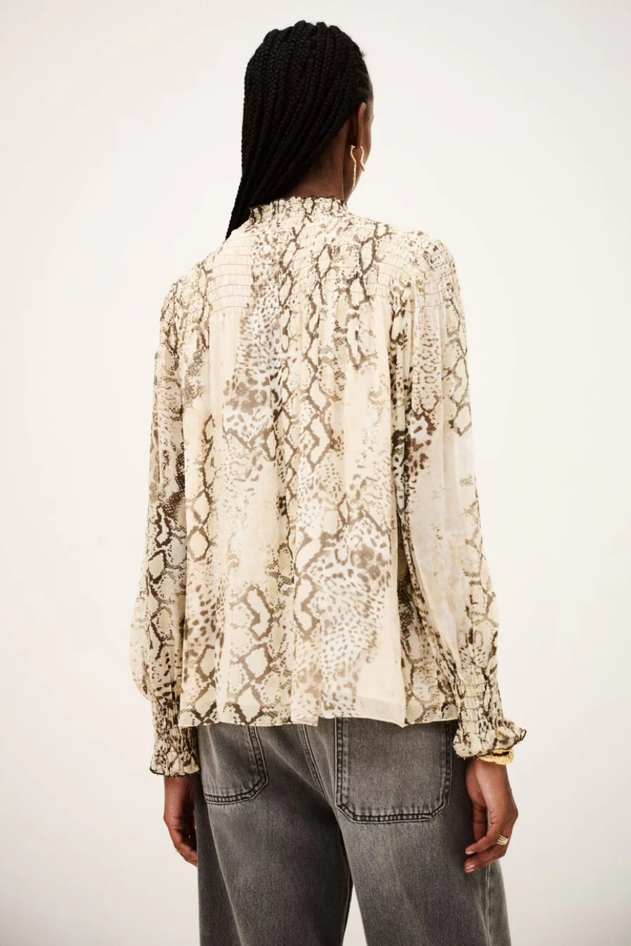 Shamy Top Ecru - Image 2