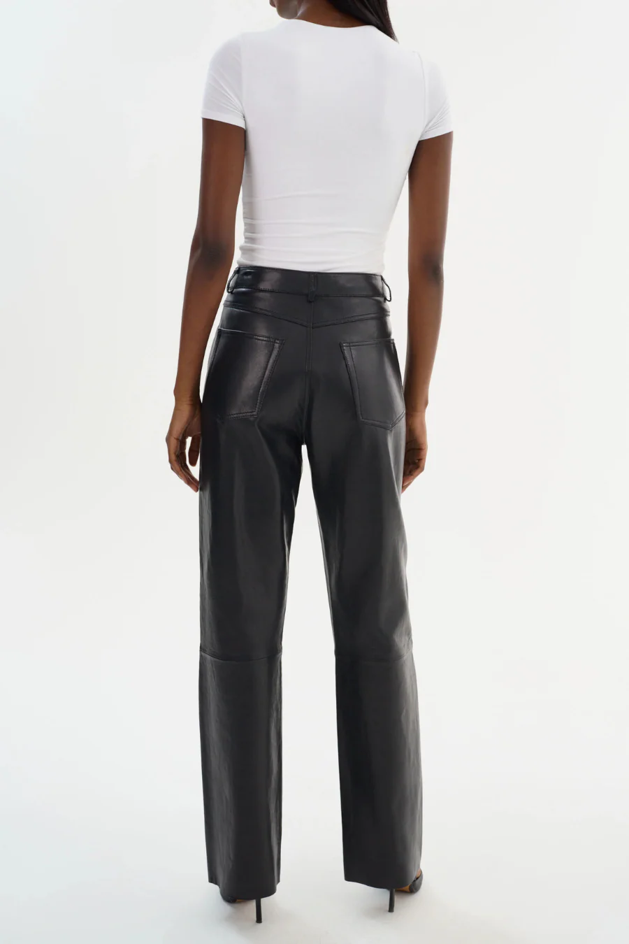 Shannon Leather Pant Black - Image 3
