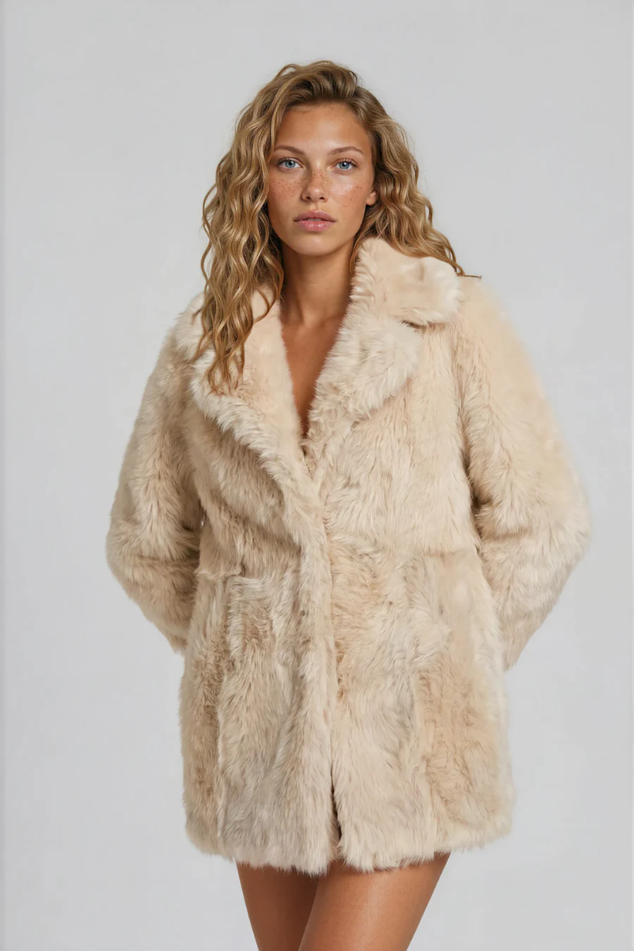 Shearling Jacket Toscana Cloud