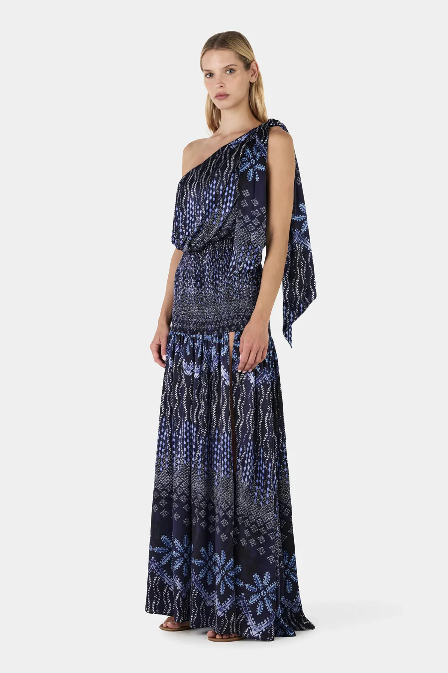 Silvia Maxi Dress Indigo Drift - Image 3