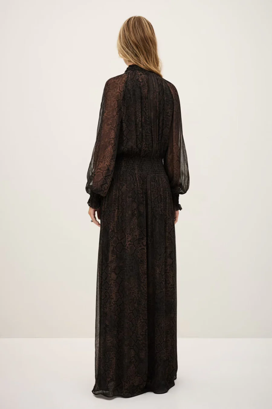 Smoky Dress Brown - Image 3