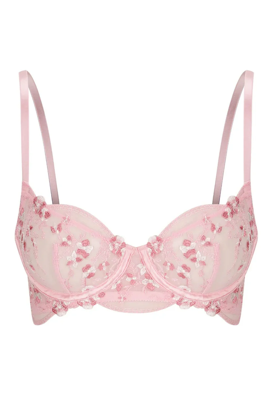 Sofia Underwire Bra Baby Pink