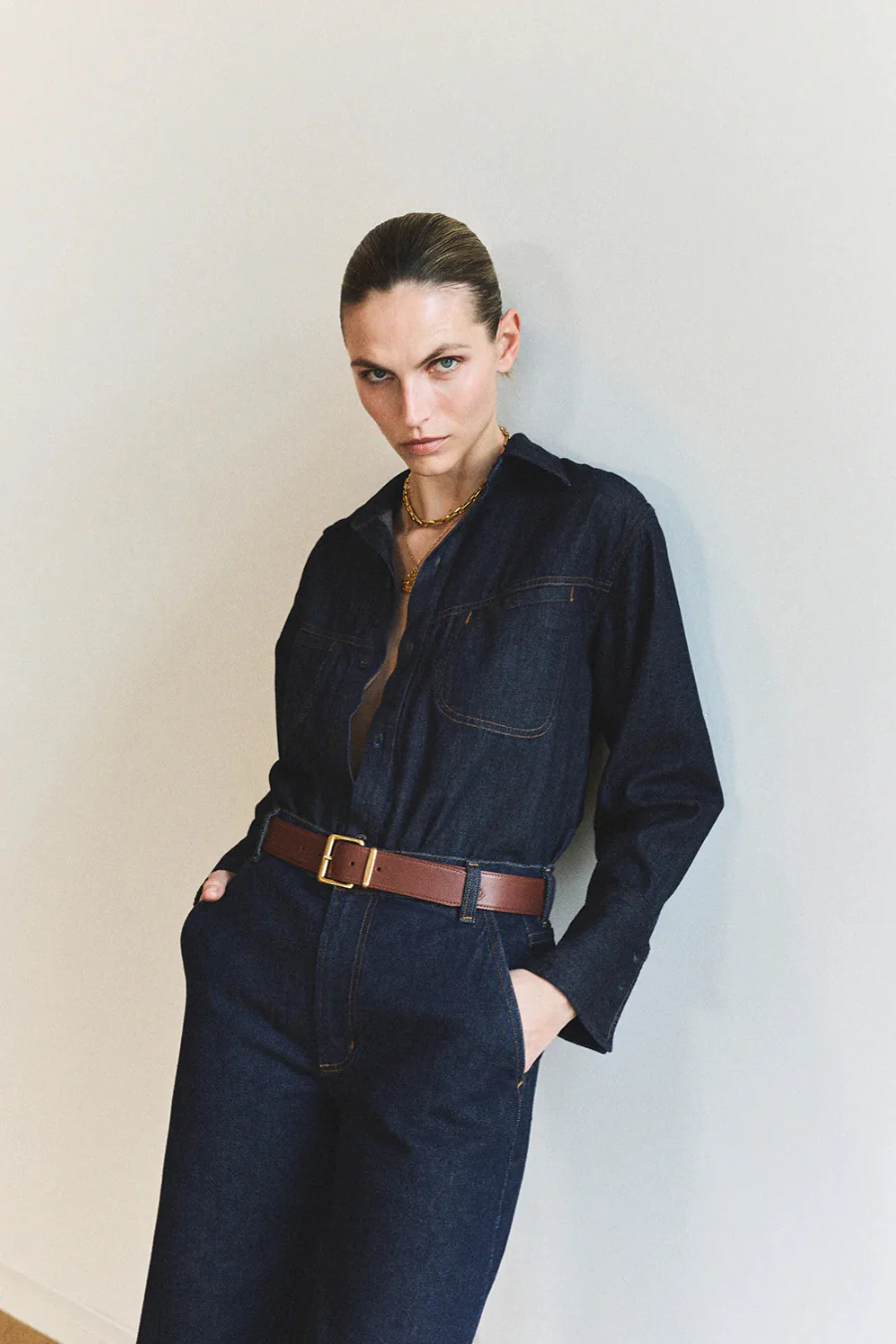 Solene Denim Shirt Piave - Image 4