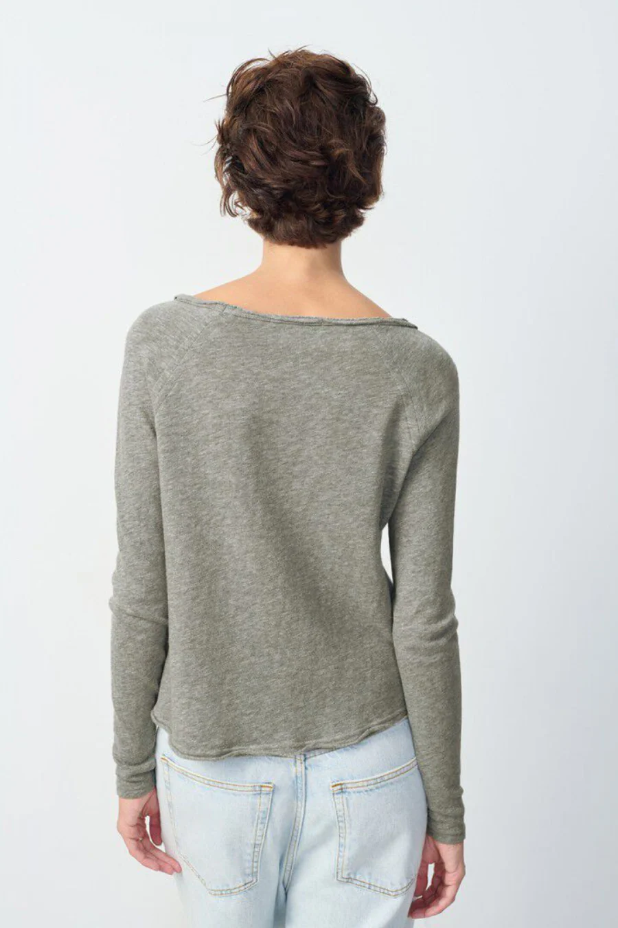 Sonoma Long Sleeve T-Shirt Heather Grey - Image 2