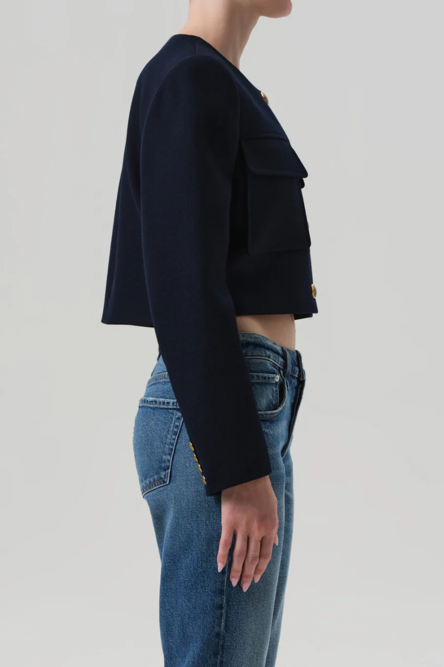 Sophia Jacket Navy - Image 3