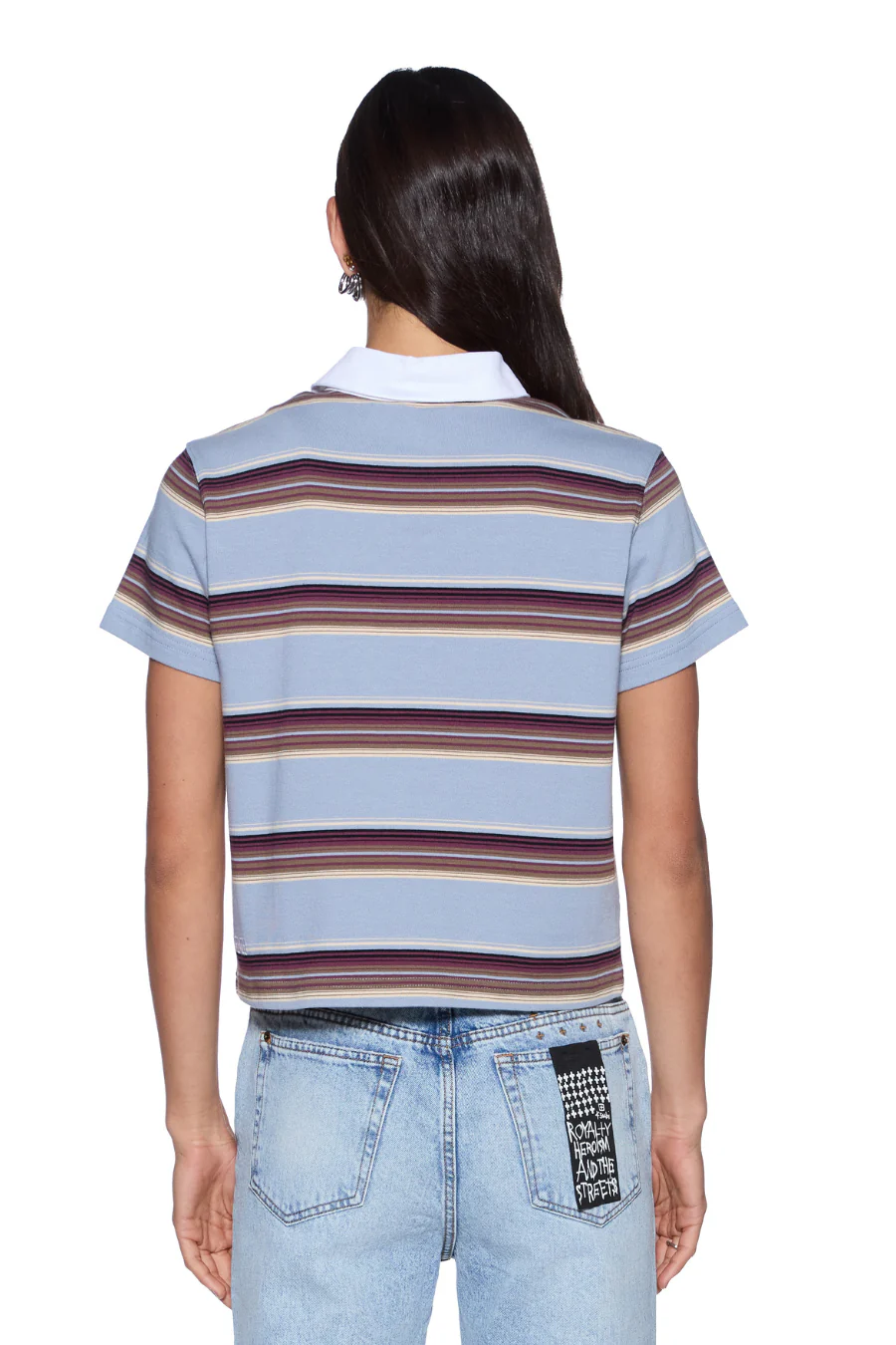 Sott Shrunken Polo Multi Stripe - Image 2
