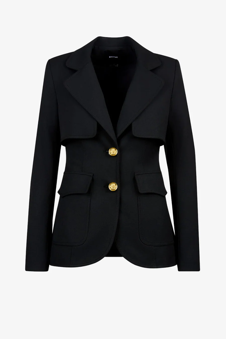 Storm Flap Blazer Deep Black - Image 3