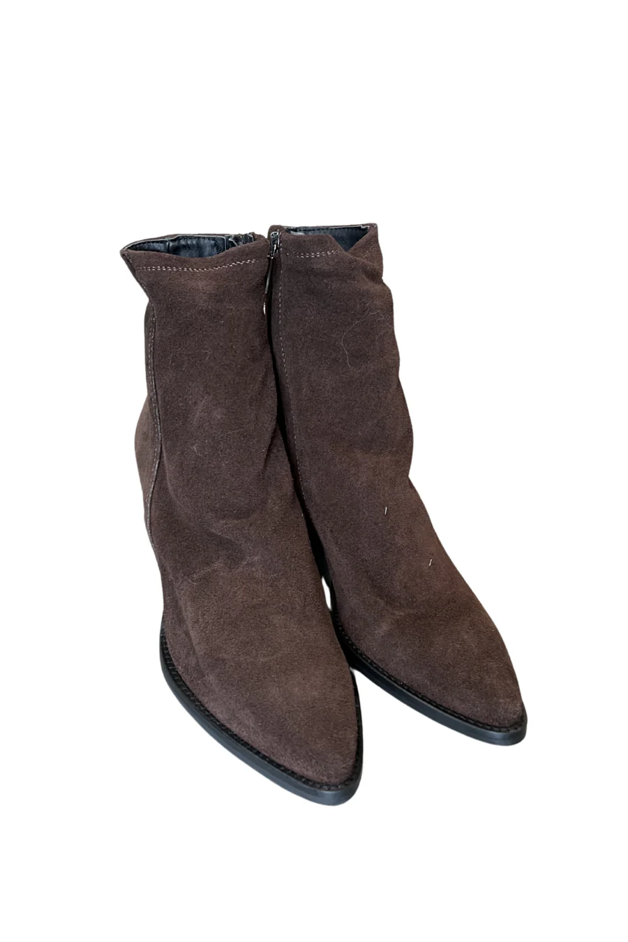 Suede Destello Boot Chocolate Suede - Image 2