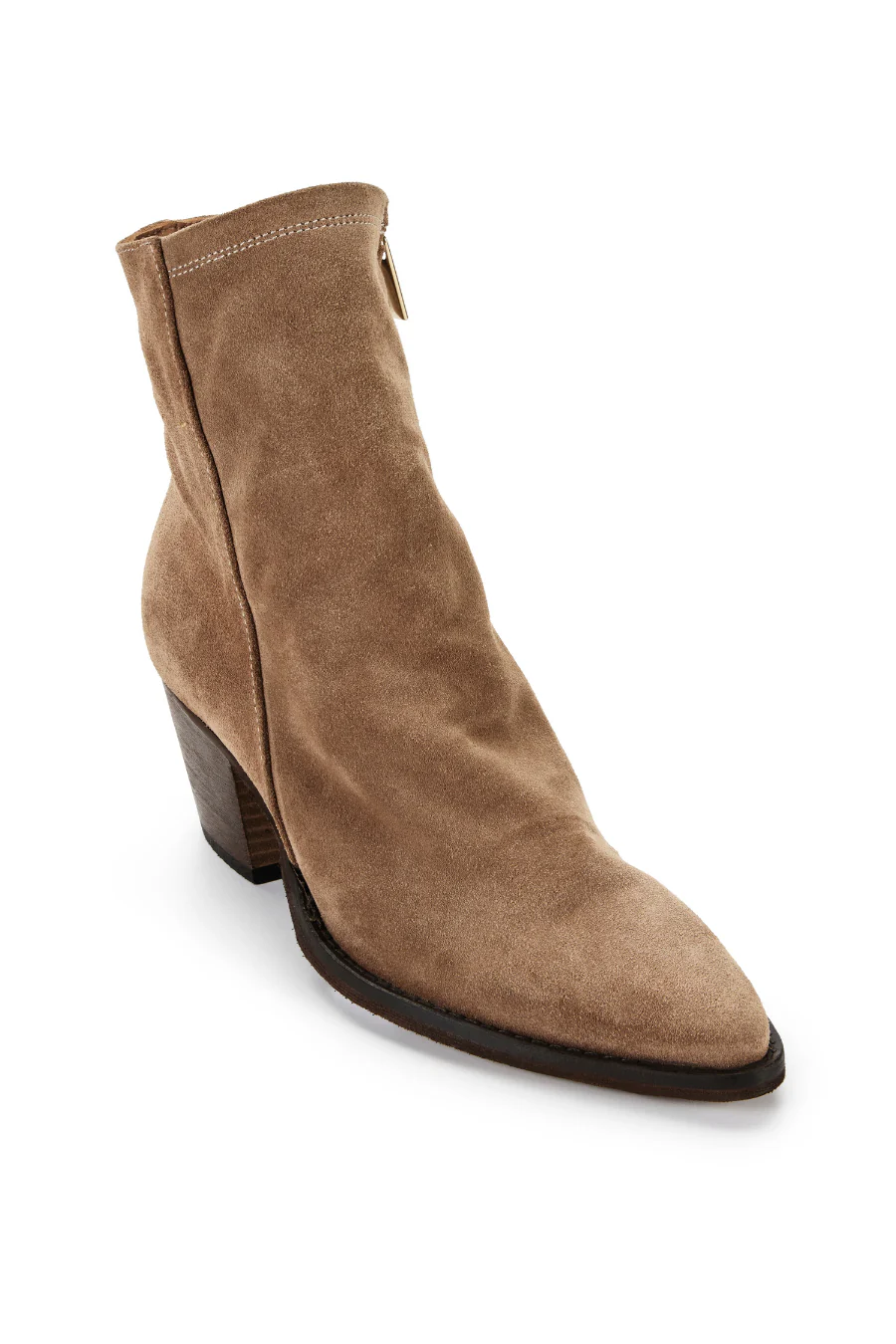Suede Destello Boot Taupe - Image 3