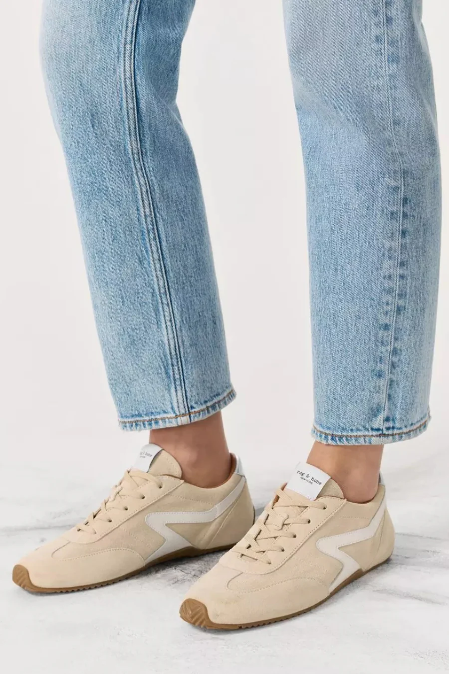 Suede Retro Runner Ultra Slim Macadamia - Image 2