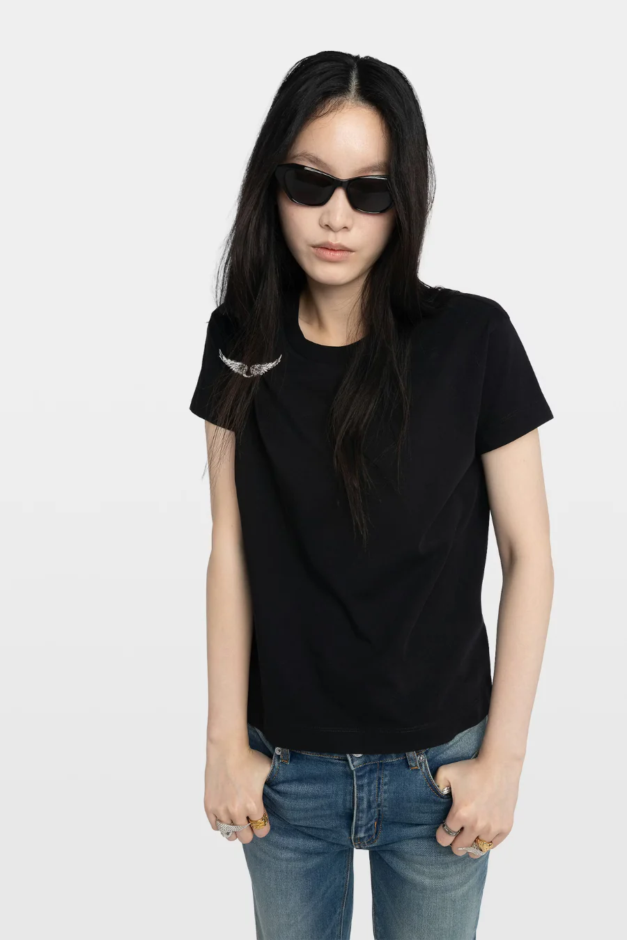 Suzan T-Shirt Black - Image 4
