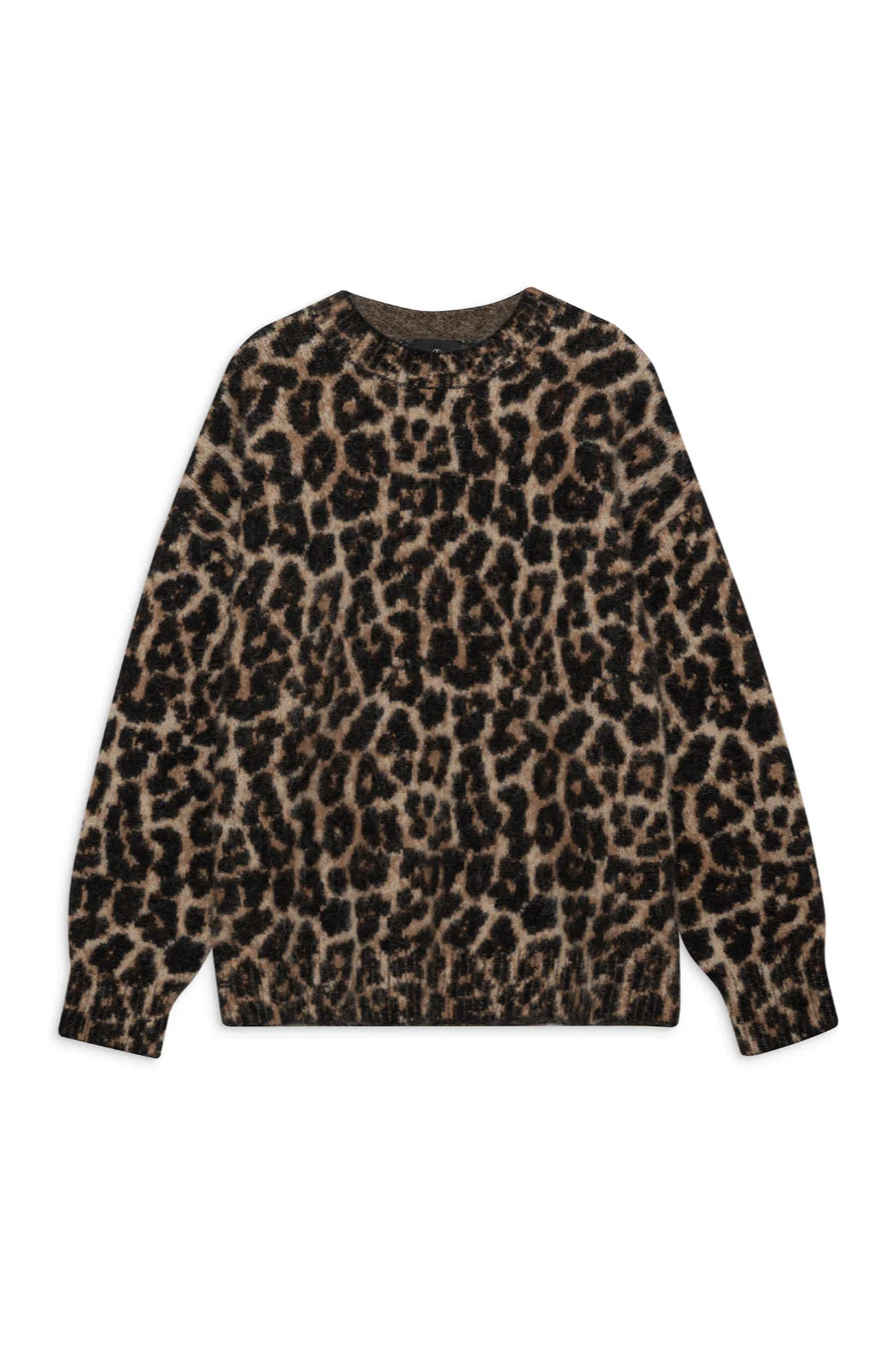 Sydney Crew Sweater Leopard - Image 3