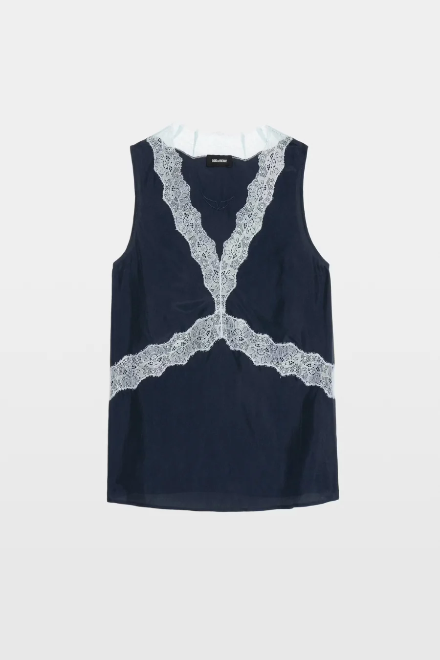 Tasao Silk Camisole Encre - Image 5