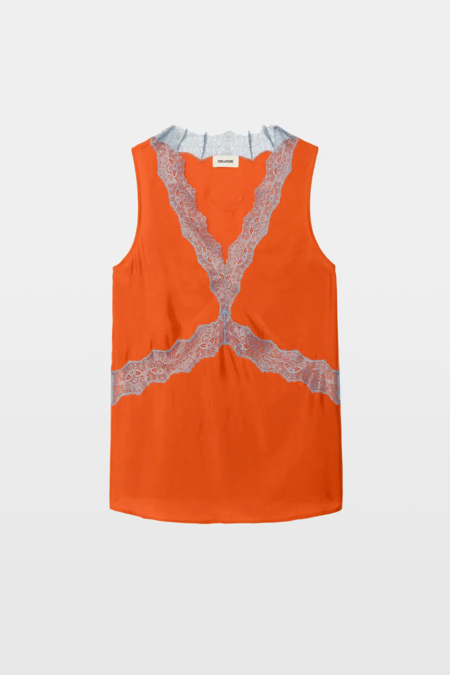 Tasao Silk Camisole Tangerine - Image 5