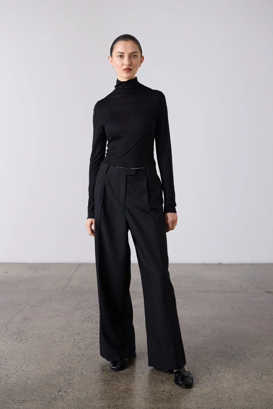 Tencel Polo Black - Image 2