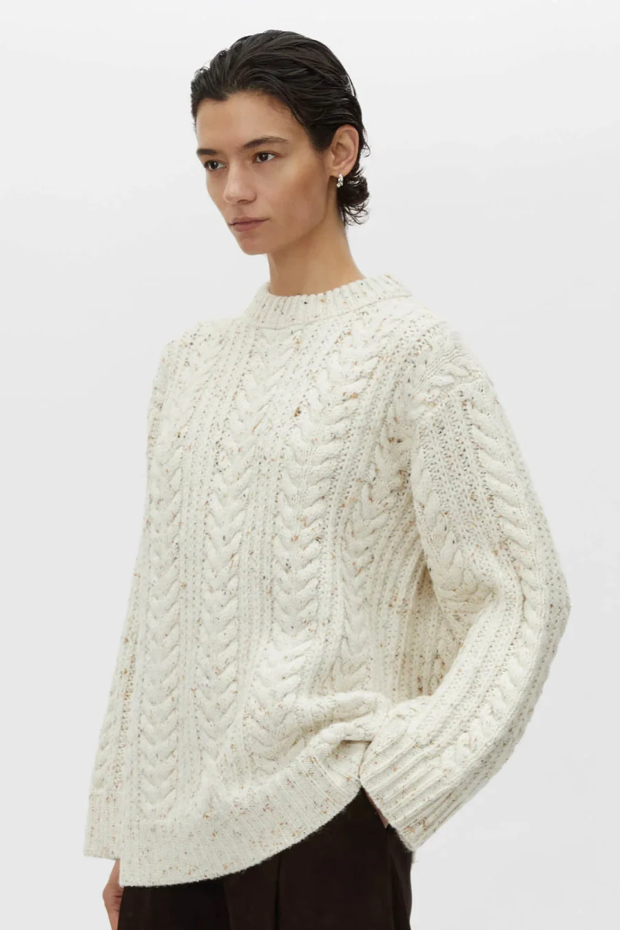 Terrazzo Sweater Cream Fleck - Image 2