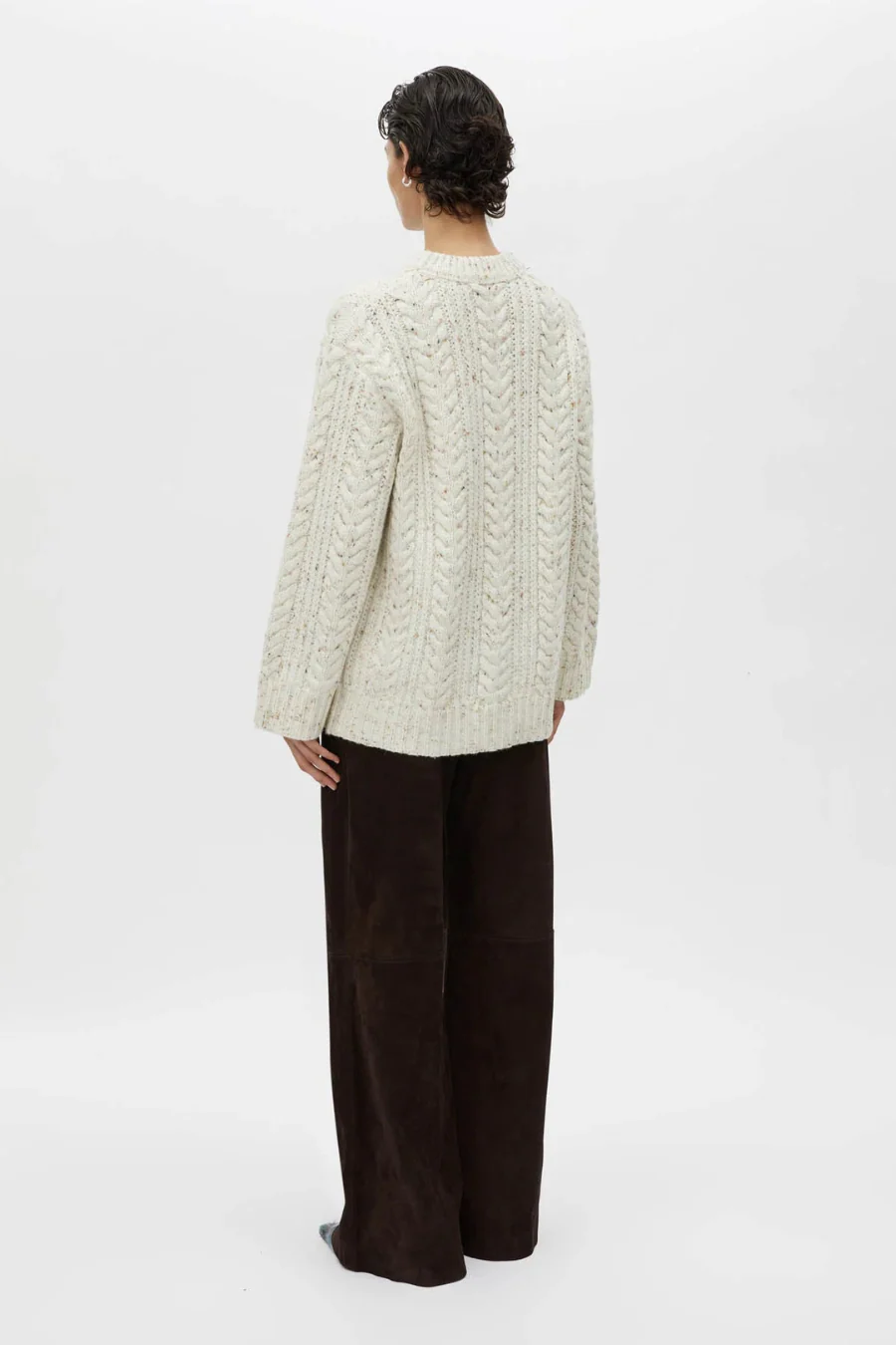 Terrazzo Sweater Cream Fleck - Image 3