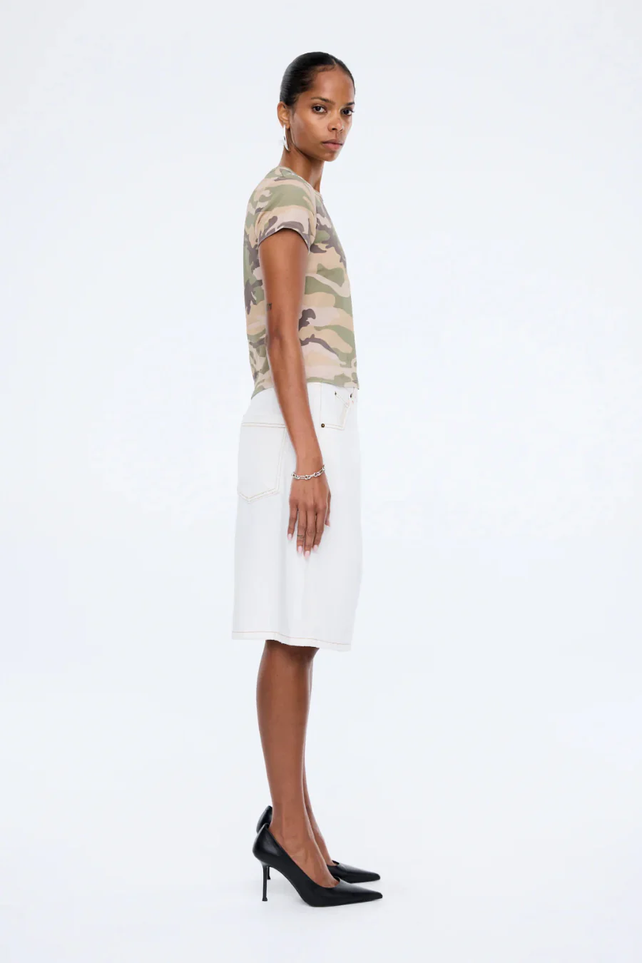 Tessa Baby Tee Desert Camo - Image 3