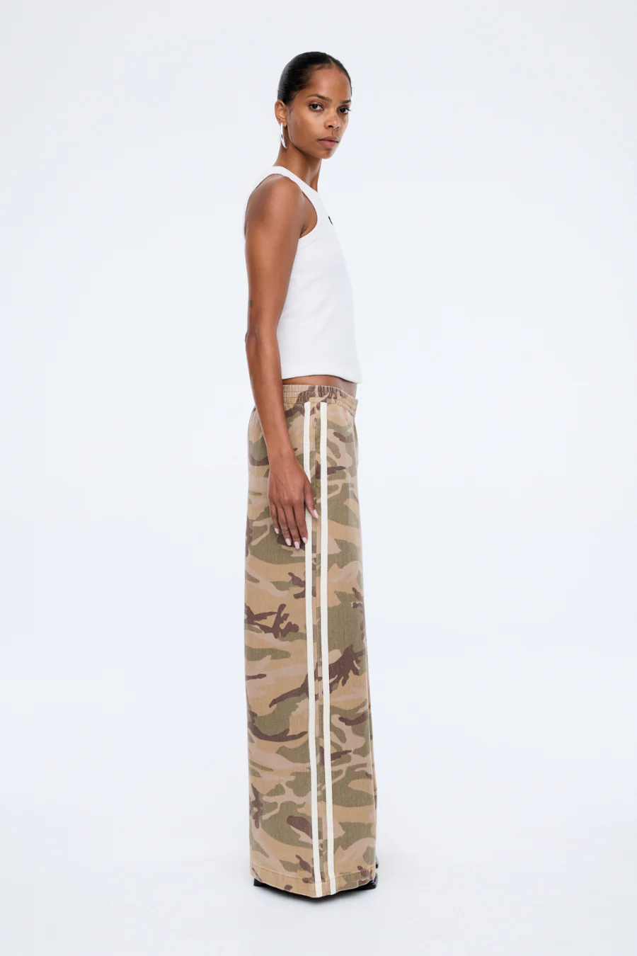 Tessa Wide Leg Pant Desert Camo - Image 2