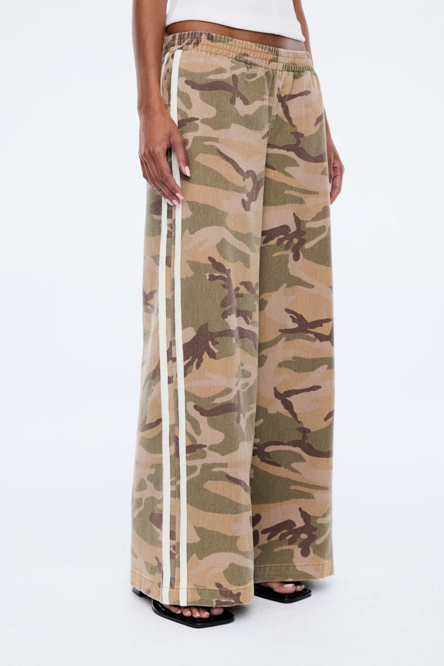 Tessa Wide Leg Pant Desert Camo - Image 4