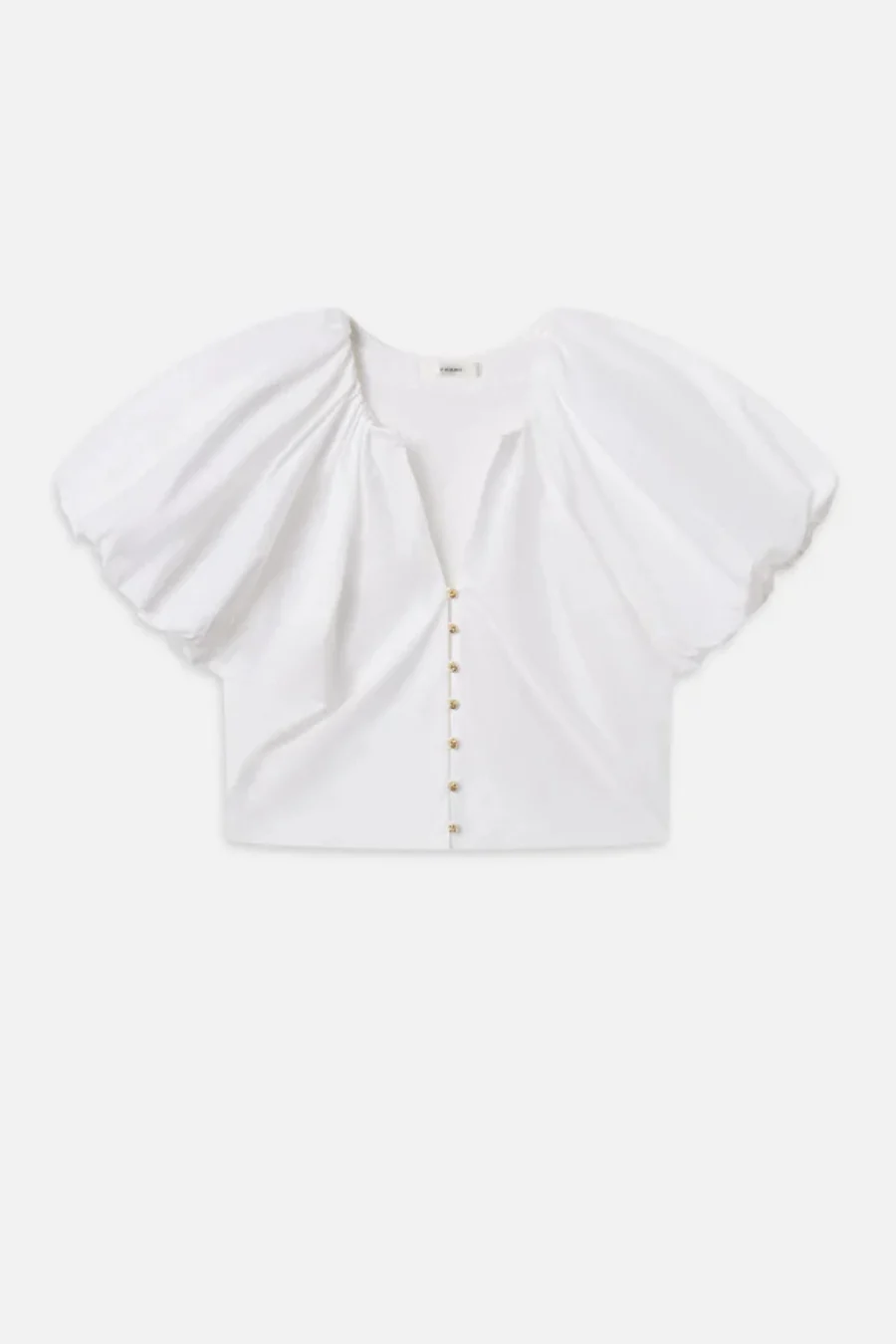 The Dramatic Sleeve Blouse White - Image 6