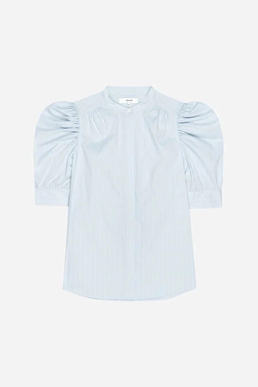 The Gathered Top Light Chambray Multi