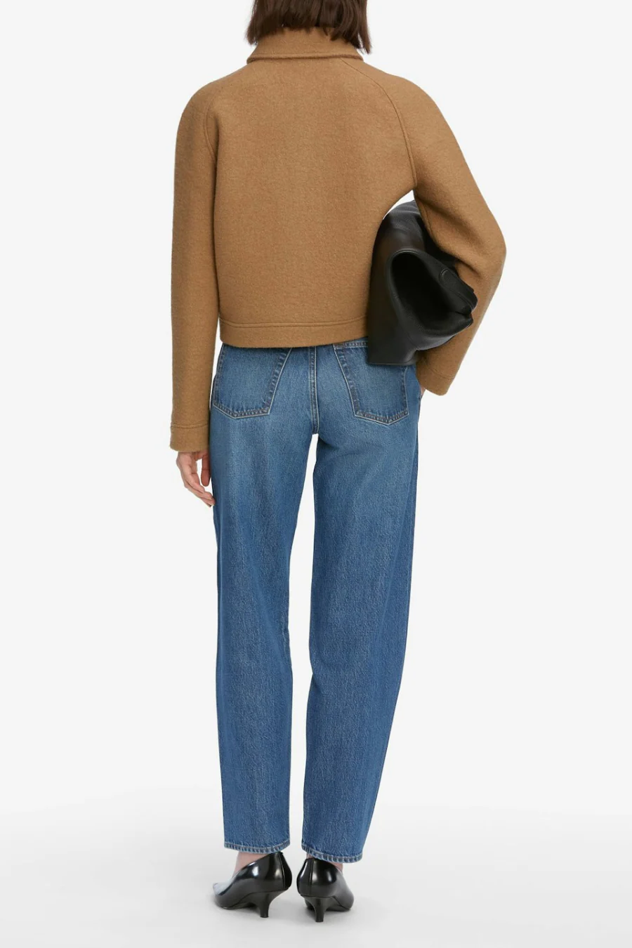 The Raglan Zip Front Jacket Camel - Image 3