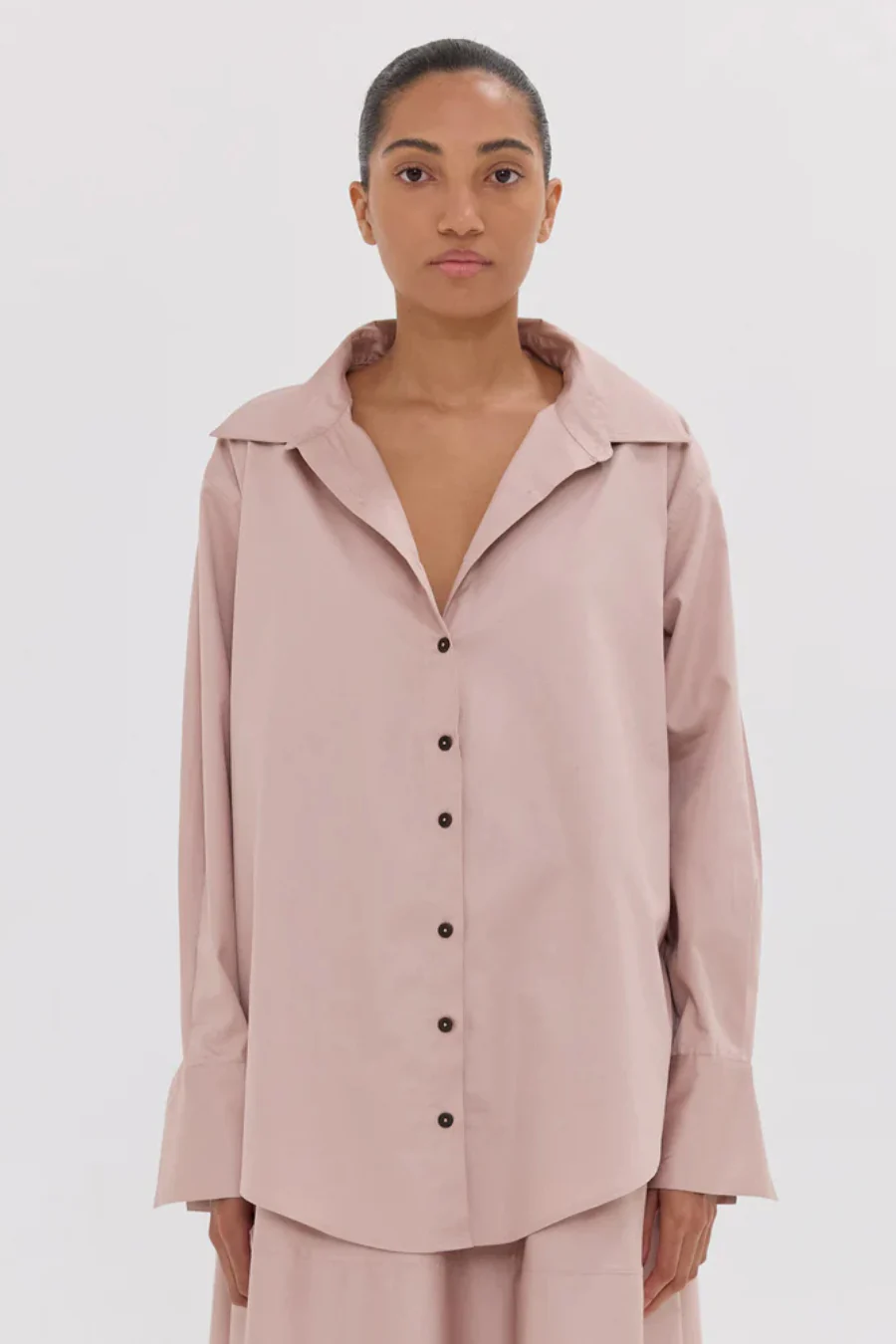 The Split Back Shirt Lotus