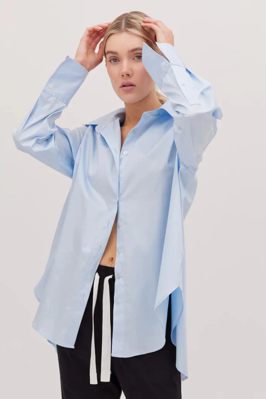 The Split Back Shirt sky - Image 4