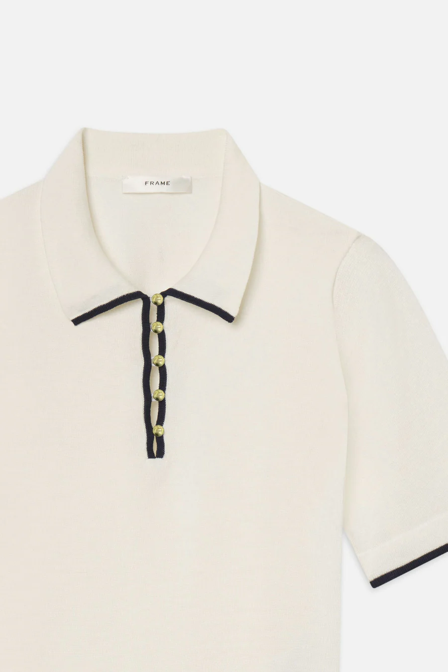 The Sport Polo Cream Multi - Image 3