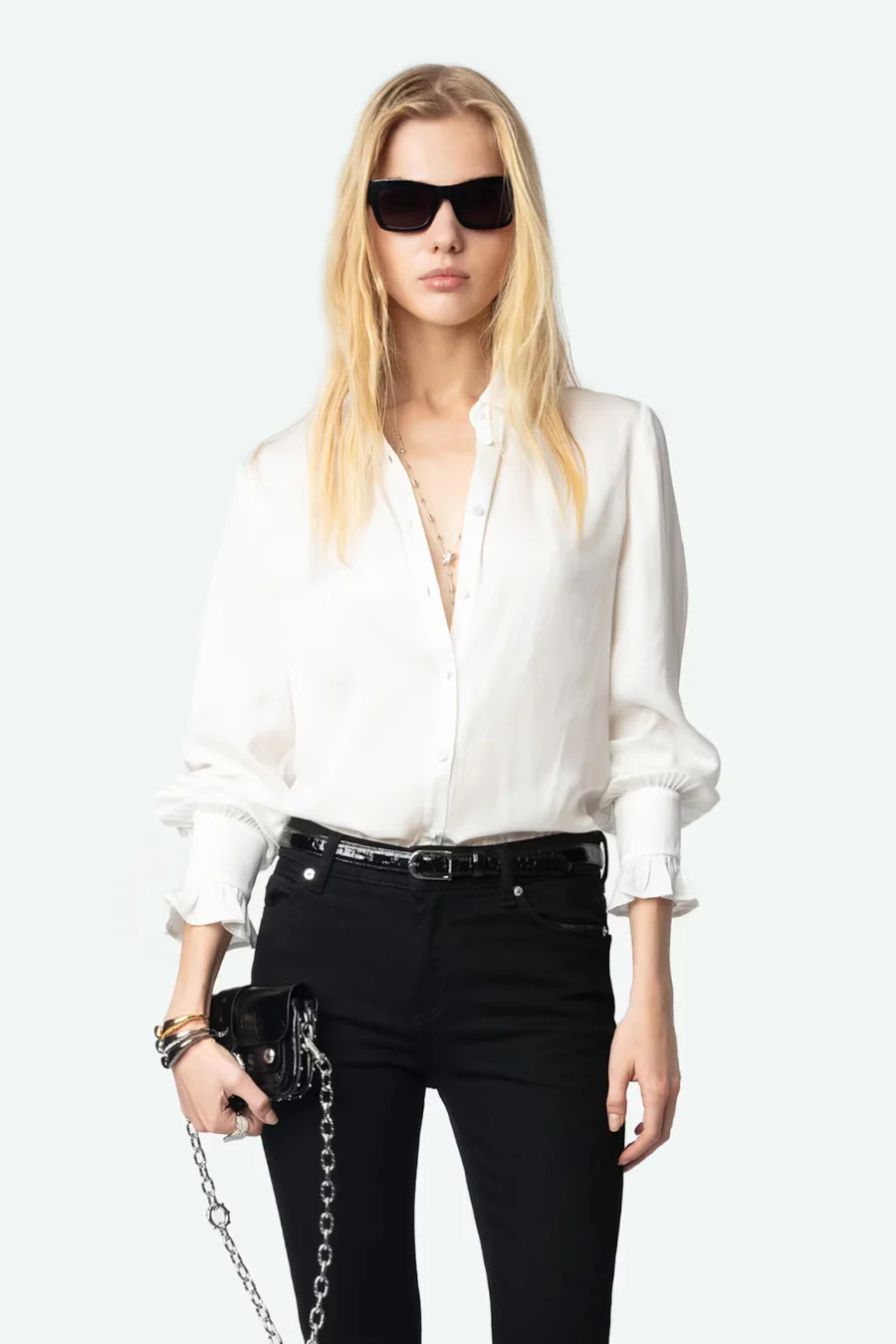 Thely Satin Shirt Judo - Image 3