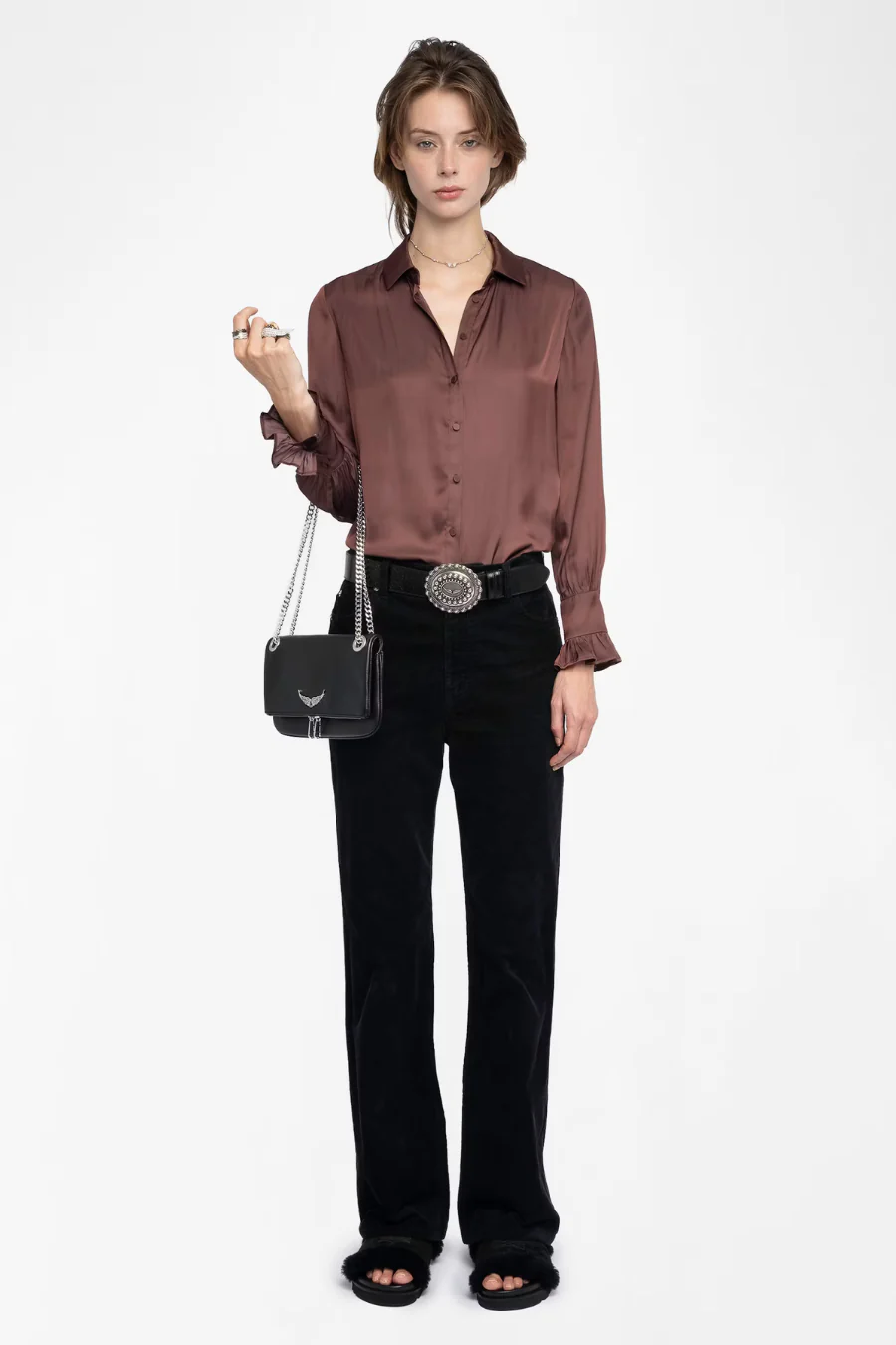 Thely Shirt Burgundy