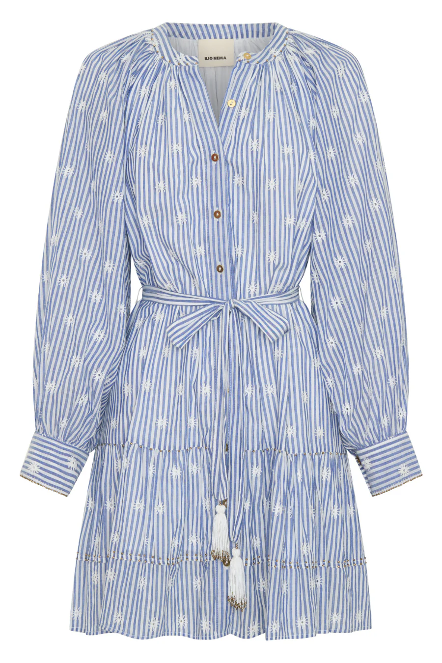 Thetys Dress Eyelet Stripe Voile - Image 4