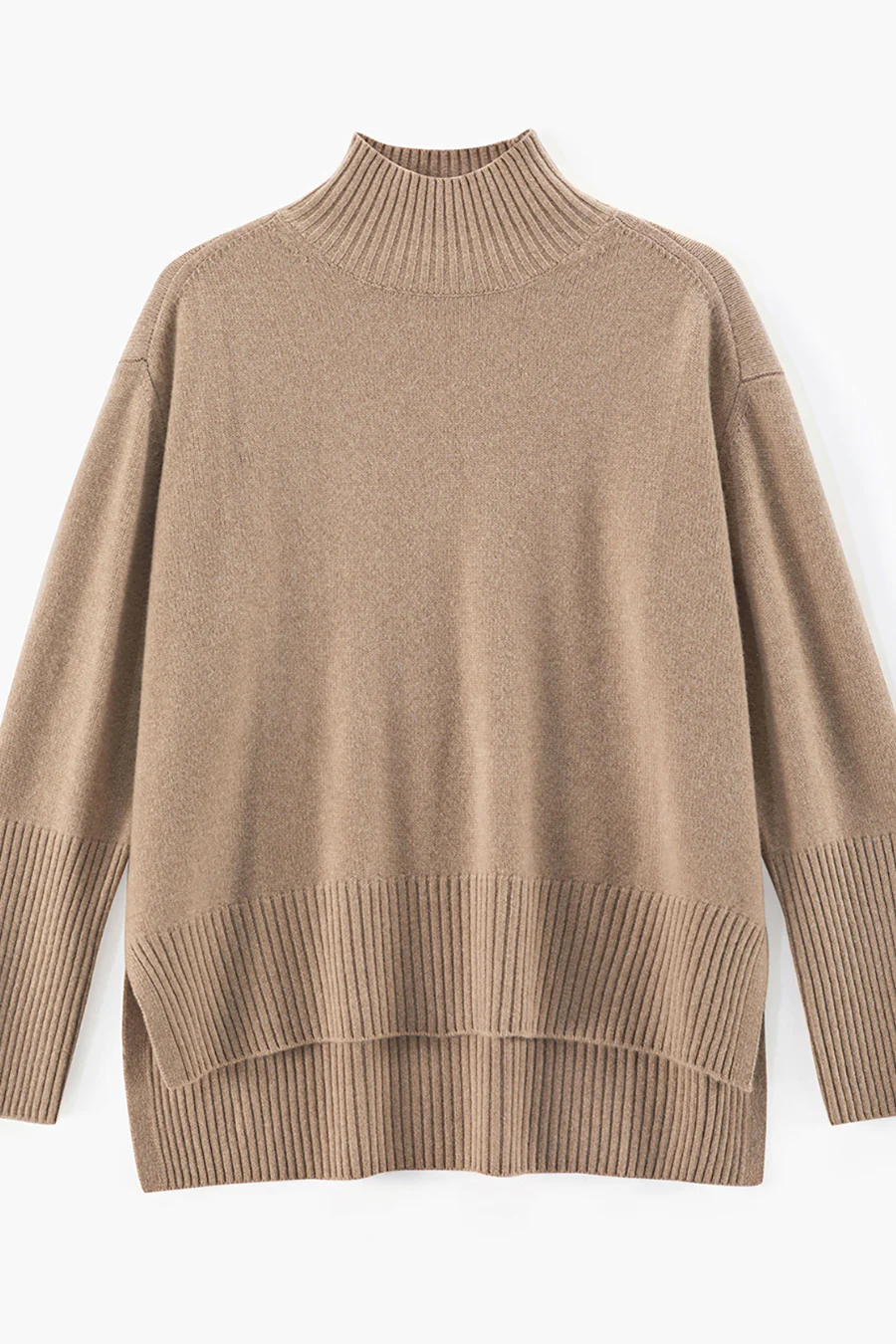 Tiber Chunky Hi-Lo Hem Polo Argan