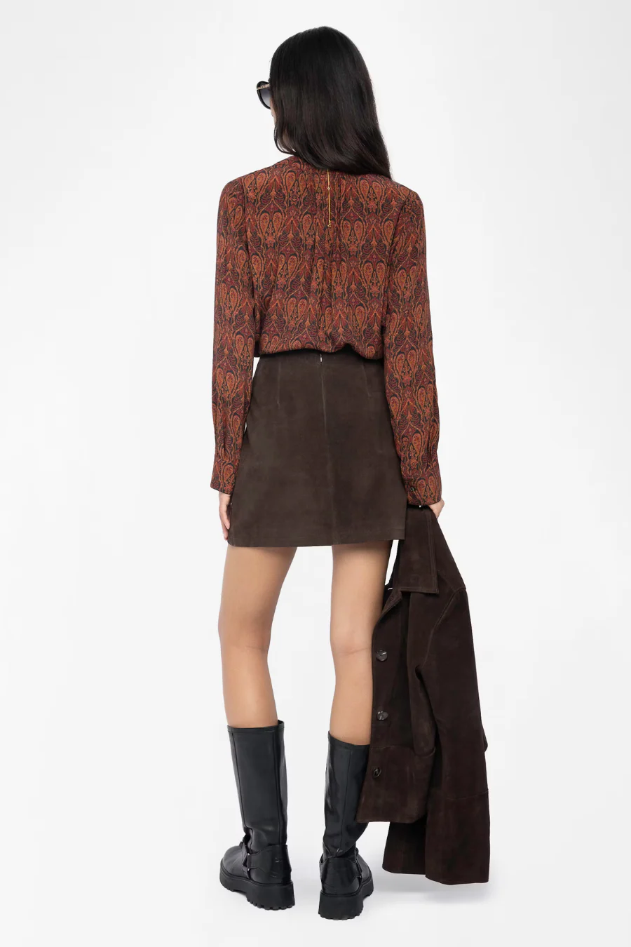 Tink Blouse Paisley Black - Image 2