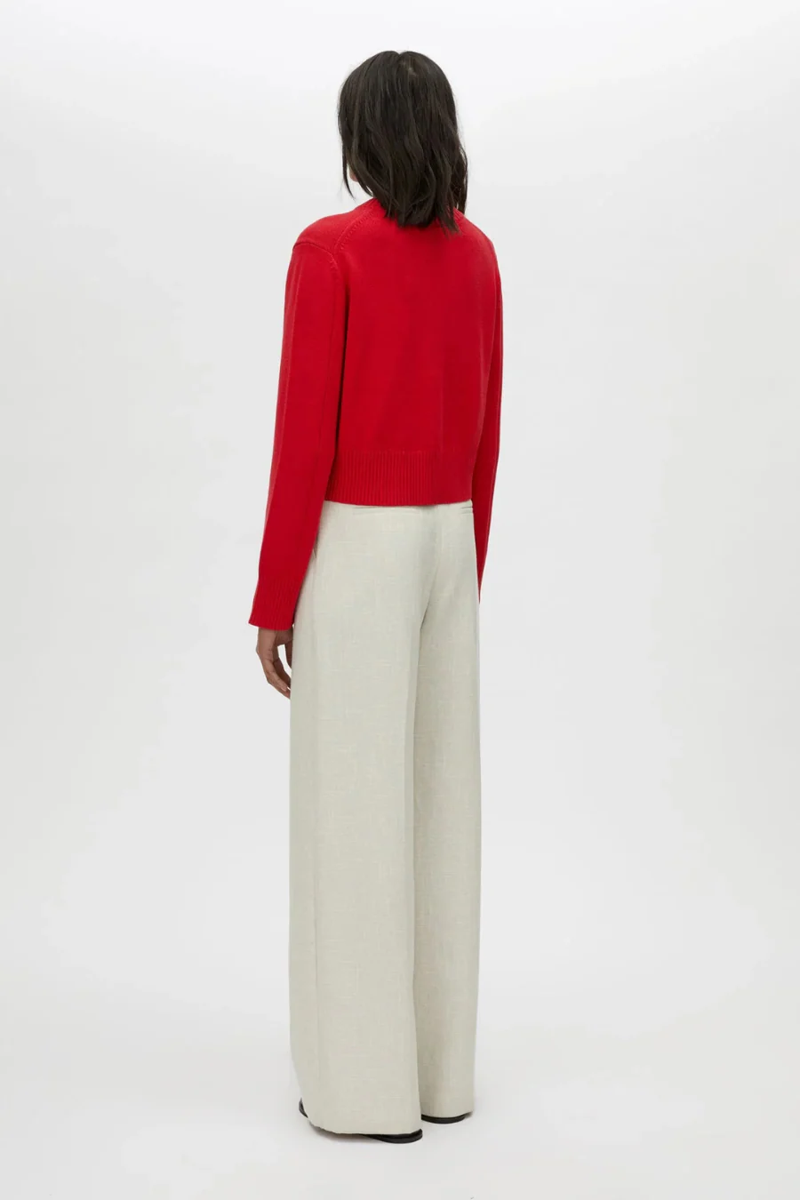 Tori Knit Cardigan Scarlet - Image 2