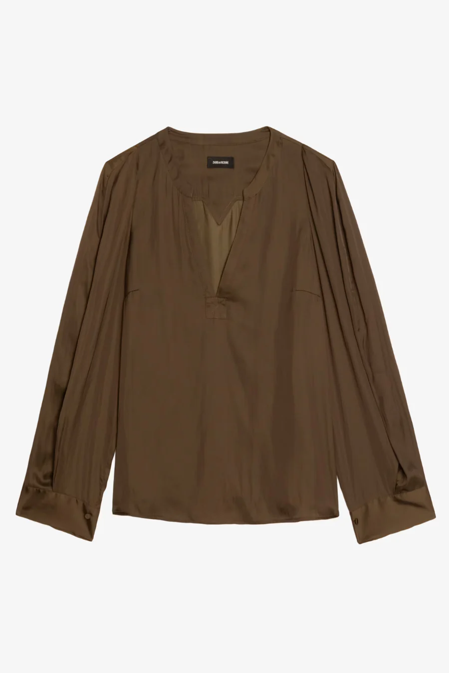 Torny Satin Tunic Moss - Image 4