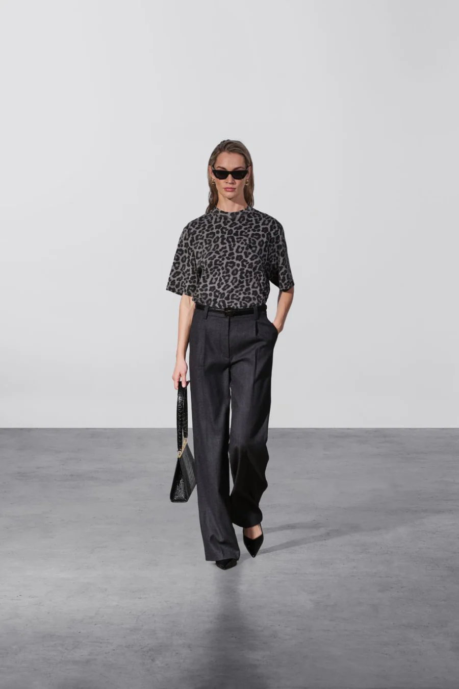 Trent Trouser Dark Heather Grey - Image 5