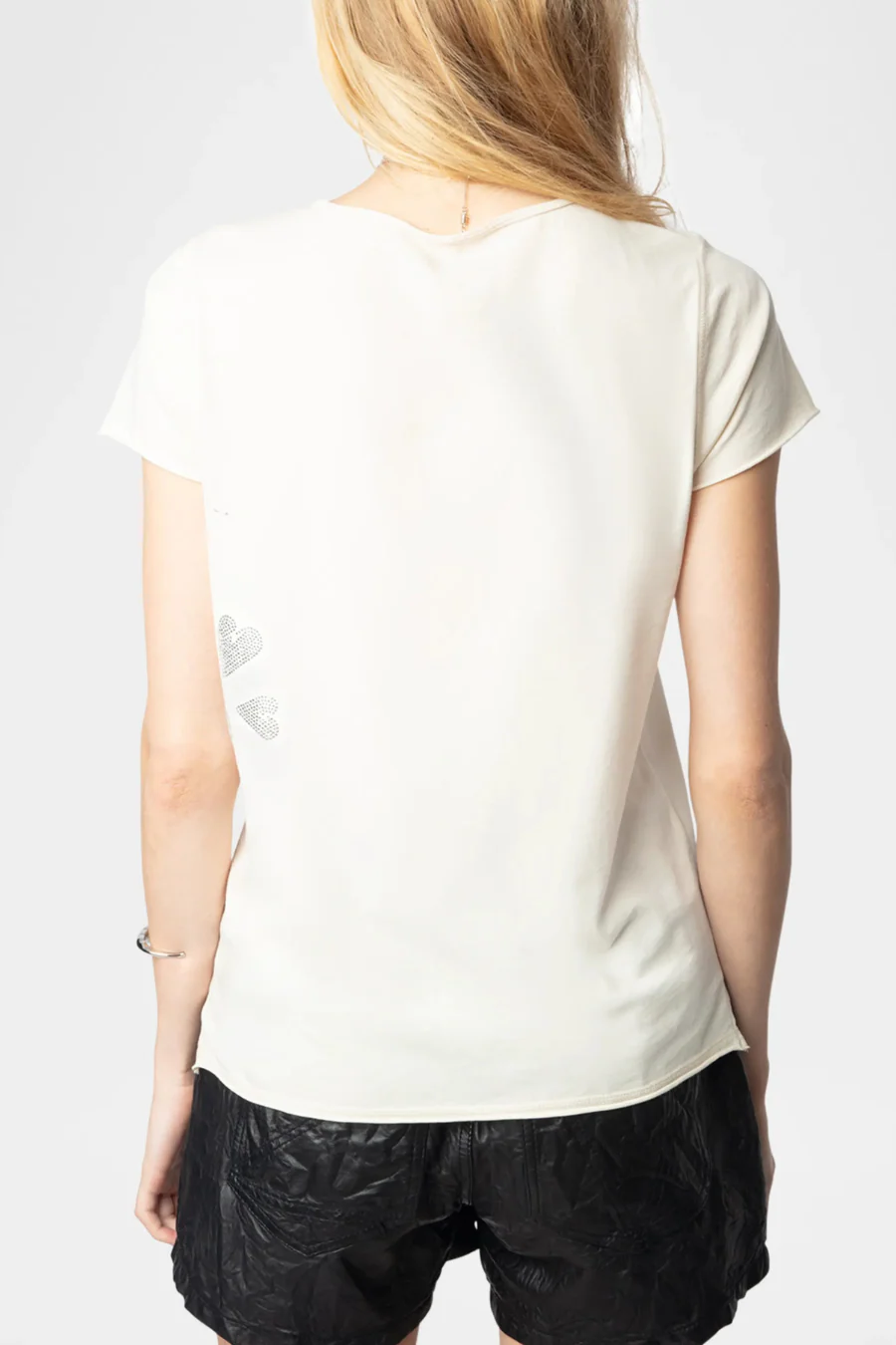 Tunisien Hearts T-shirt Ecru - Image 2
