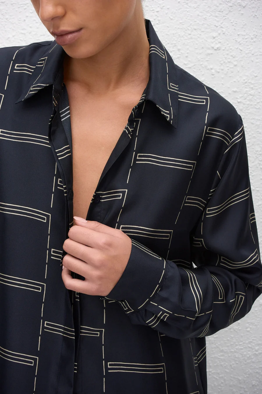 Twill Long Sleeve Shirt Bamboo - Image 2