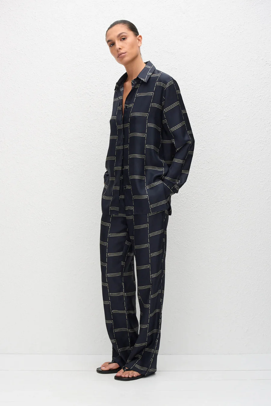 Twill Long Sleeve Shirt Bamboo - Image 3