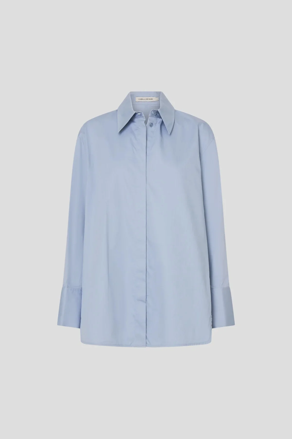 Tyler Long Sleeve Shirt Sky Blue - Image 3
