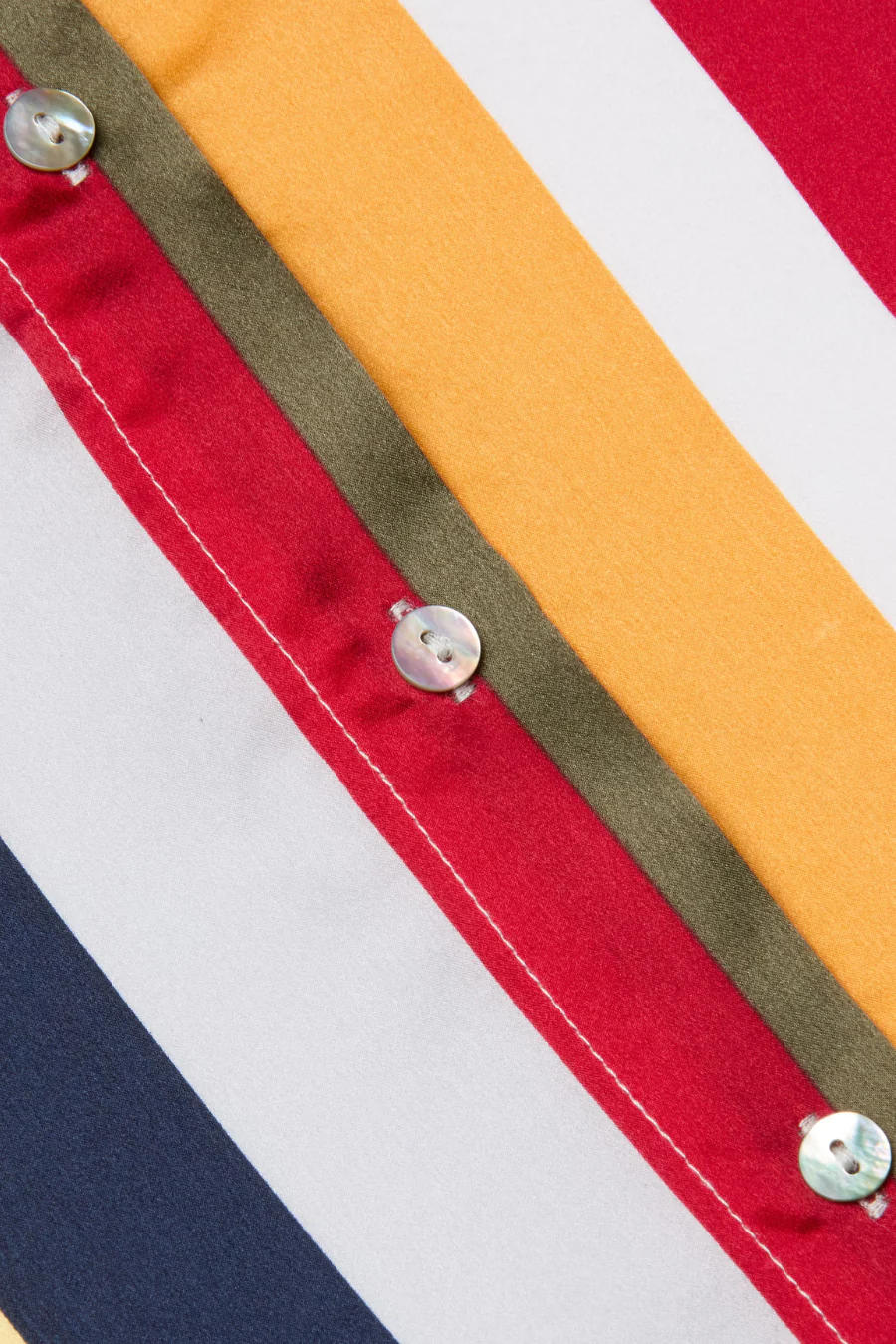 Tyler Silk Blouse Multi Bright Stripe - Image 5