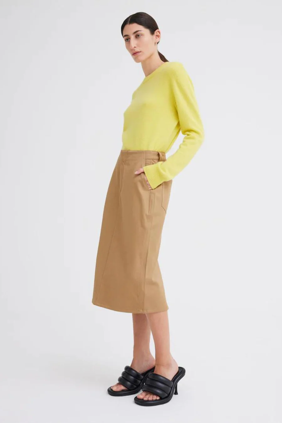 Uno Skirt Camel - Image 4