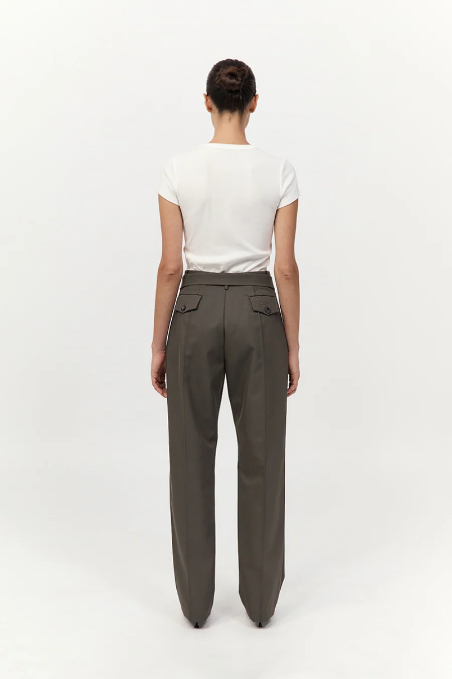 Utility Pocket Pants Khaki - Image 5