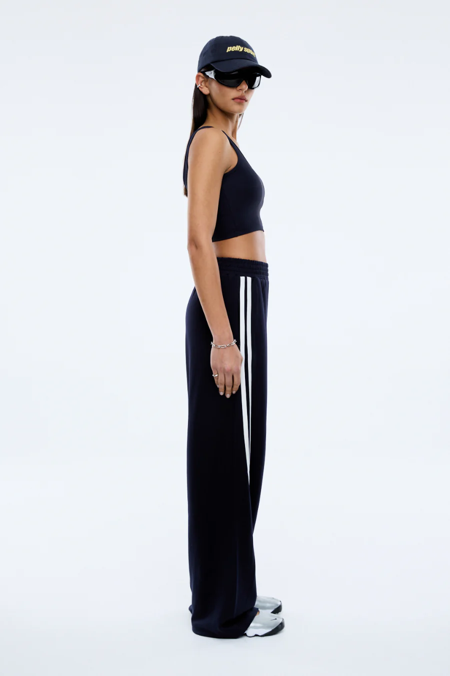 Valentina Stripe Pant Navy - Image 2