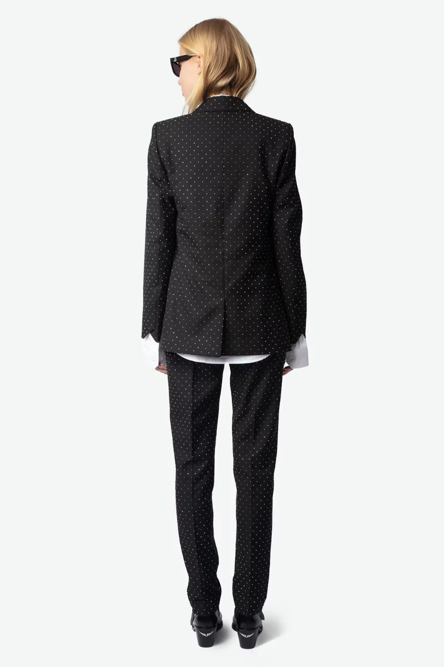 Valse Rhinestone Blazer Black - Image 2